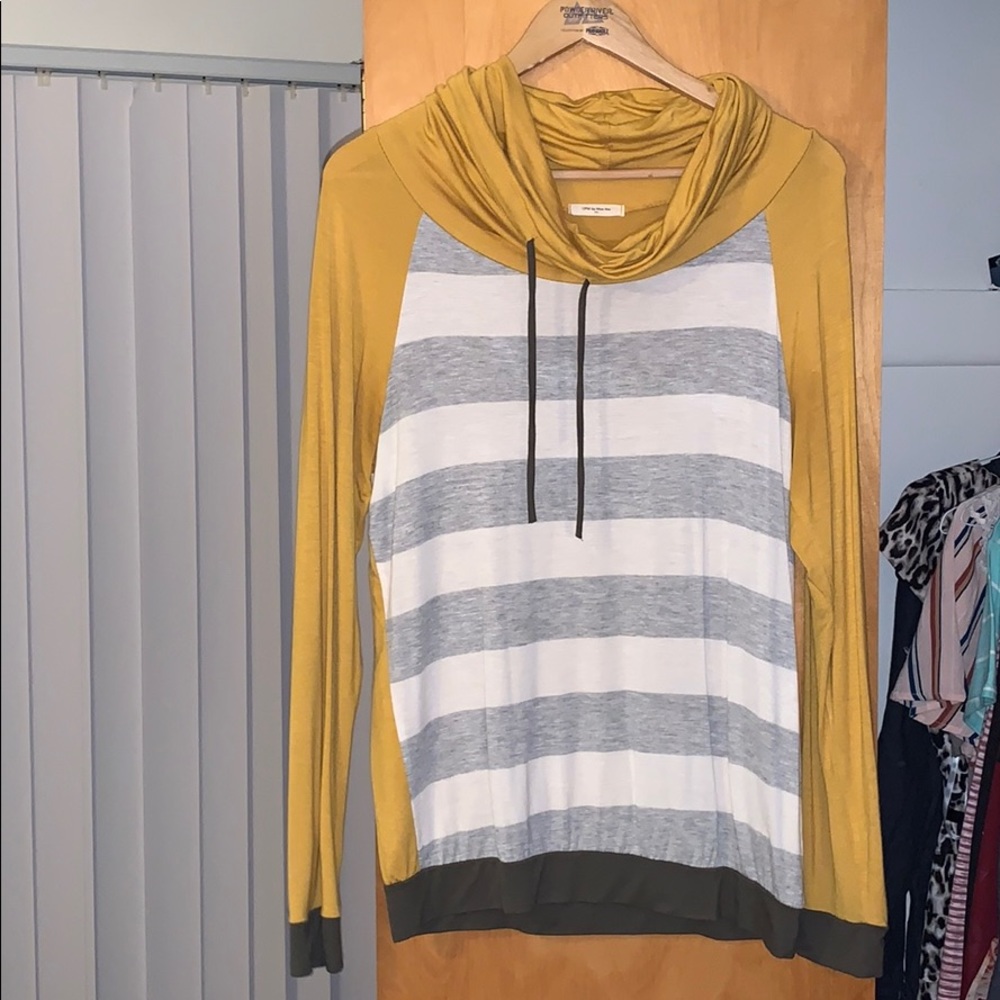 Cowl Neck Long Sleeve